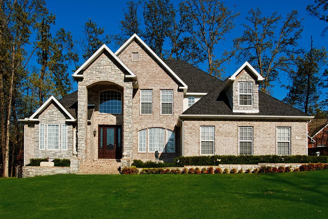 A modern two-story suburban home.